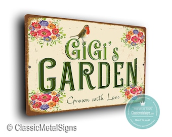GIFT FOR GIGI, GiGis Garden Sign, Mothers Day, Outdoor Signs, GiGis Garden , GiGi Gift, Gift for GiGi, GiGi's Garden