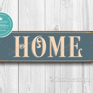 HOME SIGN, Welcome Home Sign, Home Signs, Home Decor, Vintage Style Home, Kitchen Signs, Living Room Sign, Home, Home Print, Home Wall Decor