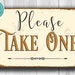 see more listings in the Wedding signs section