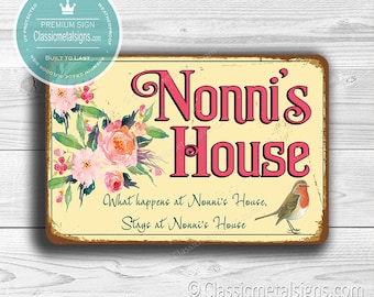 Gift for Nonni, Nonni's House Sign, Gift for Nonni sign, Nonni sign Gift, Nonni's Place, Nonni Gifts, Nonni Sign, Gifts for Nonni