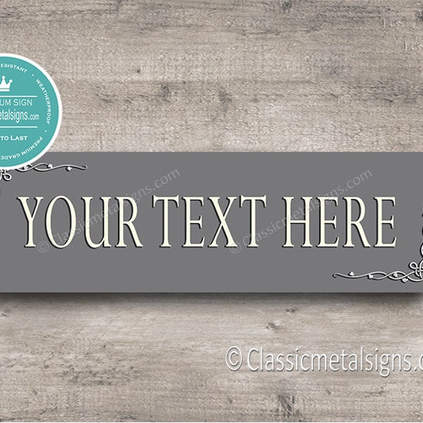 Custom Sign, Personalized Sign, Add your own Text, Custom Signs, Vintage Style Signs, Customizable Sign, Wall Decor