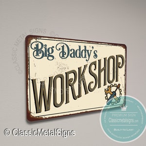 Gift for Big Daddy, Big Daddy's Workshop Sign, Gift for Big Daddy, Big Daddy's sign Gift, Big Daddy's Workshop, Grandpa, Gifts for Big Daddy