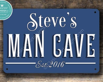 CUSTOM MAN CAVE Sign, Customizable Man Cave Sign, Classic style Man Cave, Personalised Man Cave Sign, Customizable Sign, Man Cave Decor