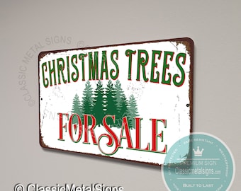 Christmas Trees on Sale Now PVC Banner Garden Centre Sign Outdoor Signage Poster 