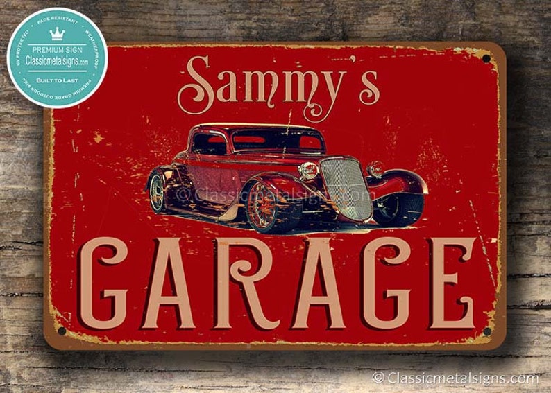 antique vintage automotive signs