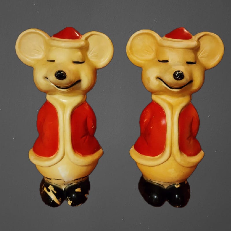 Christmas Mouse Blow Mold