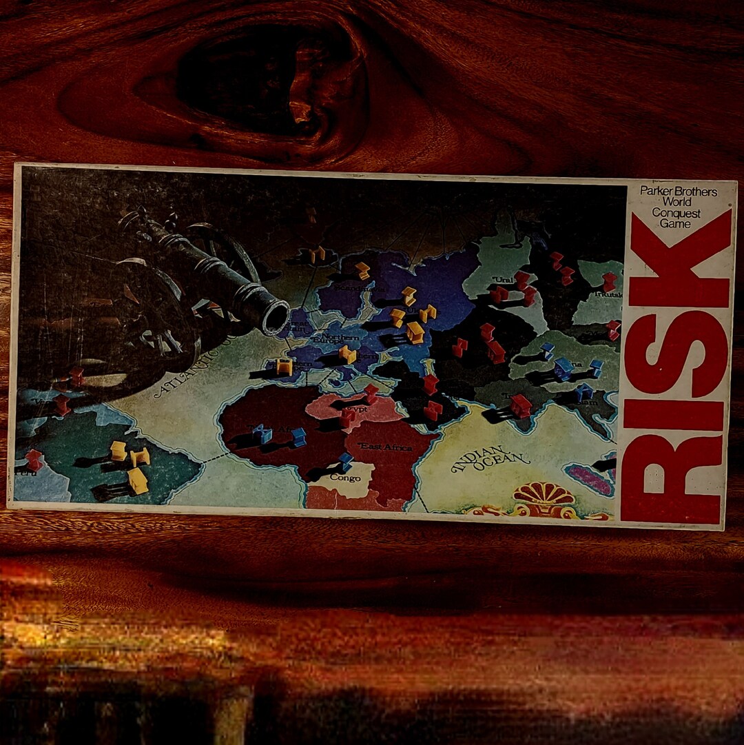 Vintage 1980 Risk Board Game by Parker Brothers - Etsy