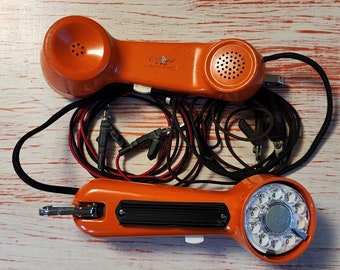 Pair of Vintage Western Electric BellSouth Repairman's Telephone Handset