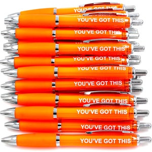 You've Got This Pen - Good Luck Exams - End Of Year Student Gift - School Leaver 2024 - Exam Gift - Mental Health Gift - Motivational Pens