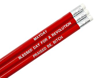 Dystopian Pencils Set - Feminist Book Lover Gift