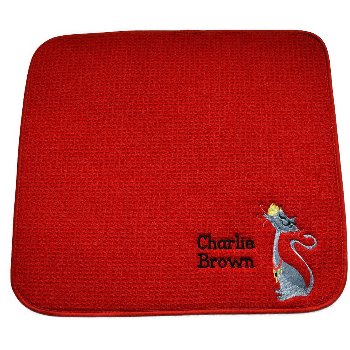 Personalized Pet Placemat Cat Feeding Mat Pet Bowl Mat Etsy