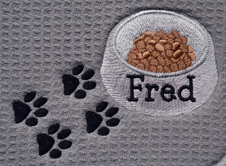 PERSONALIZED Pet Placemat Dog Feeding Mat Cat Gift Pet Etsy
