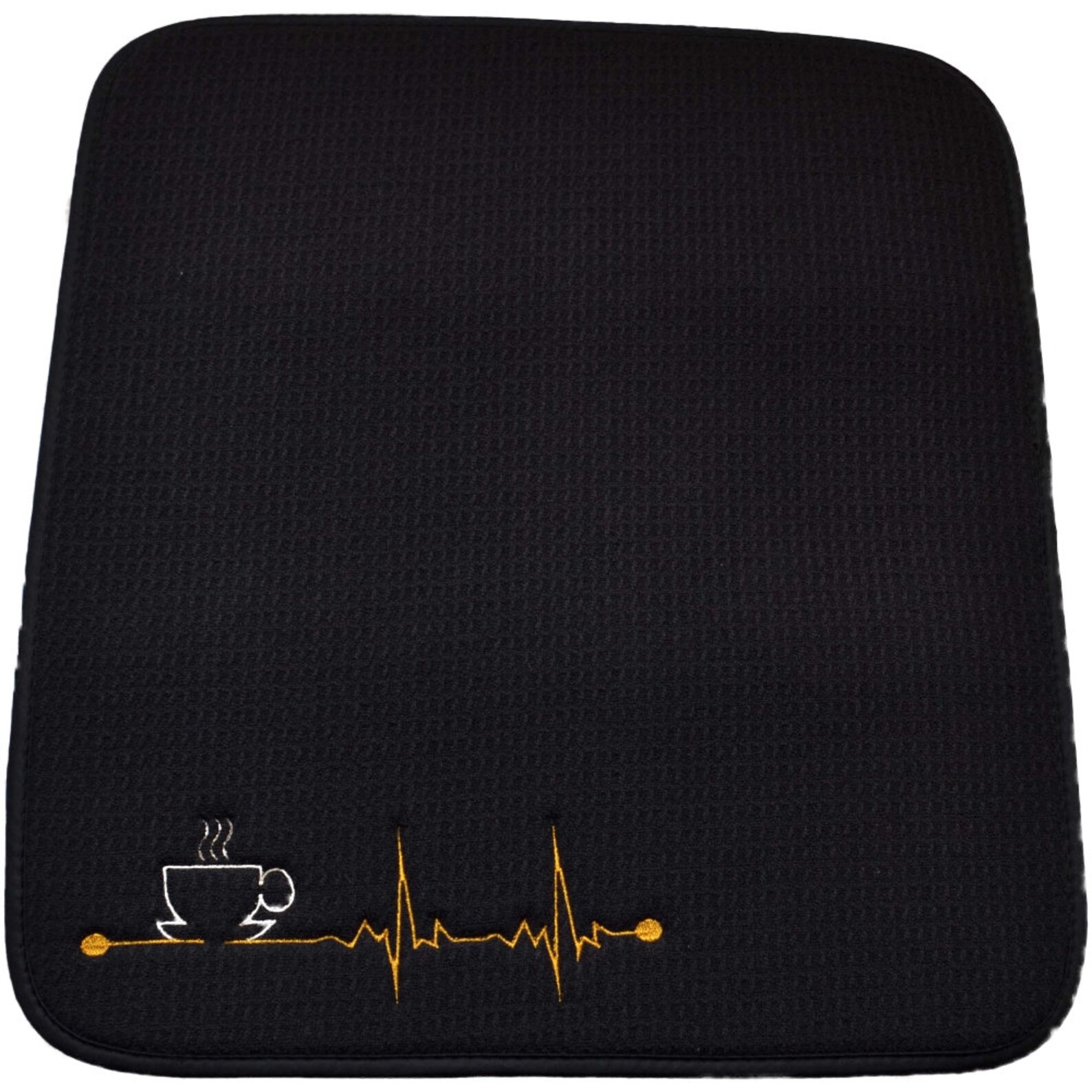 Sliding Keurig Mat/Personalized Coffee Mat/Heartbeat Dish Etsy