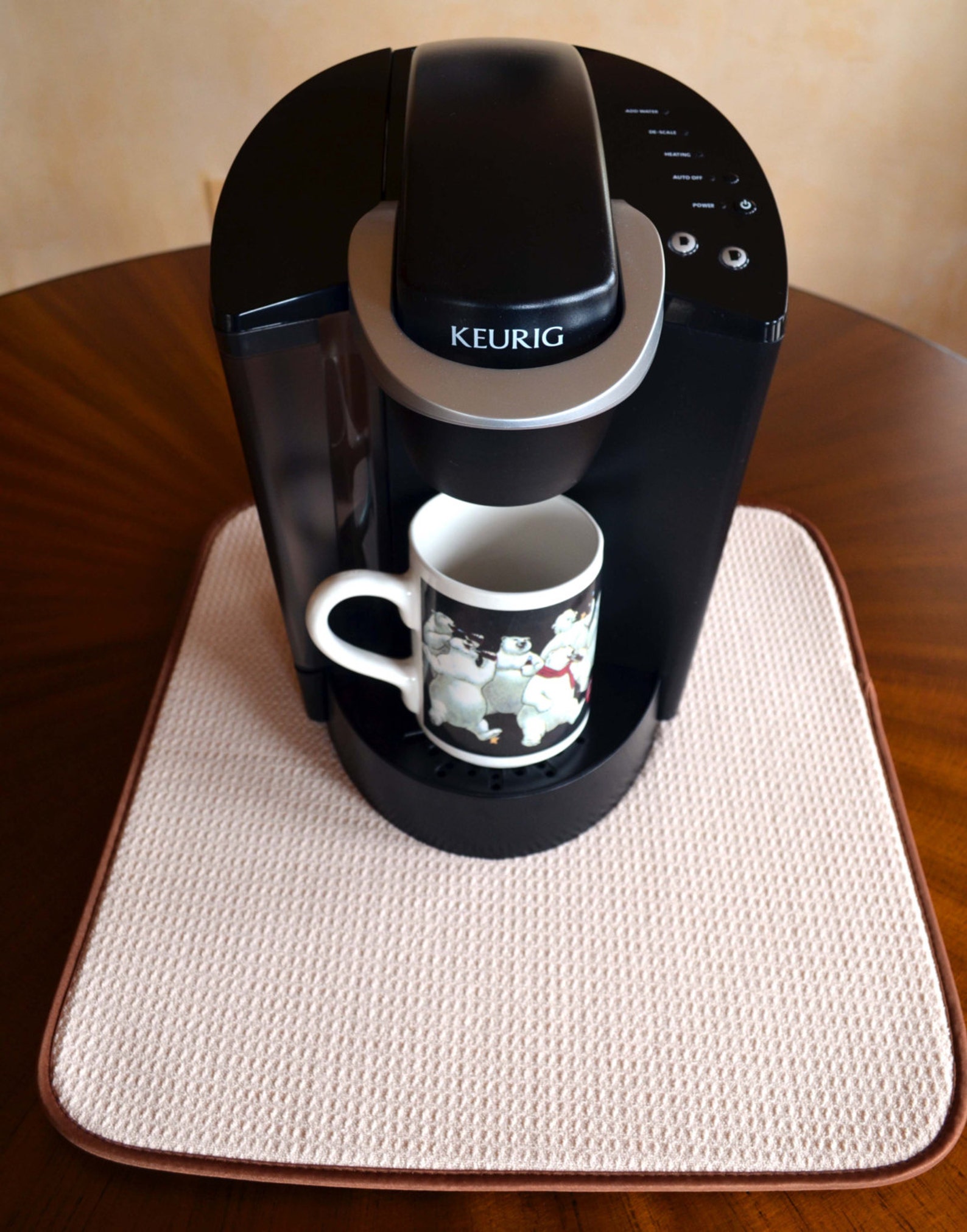 Sliding Keurig Coffee Mat Coffee Mat Coffee Decor Coffee Etsy