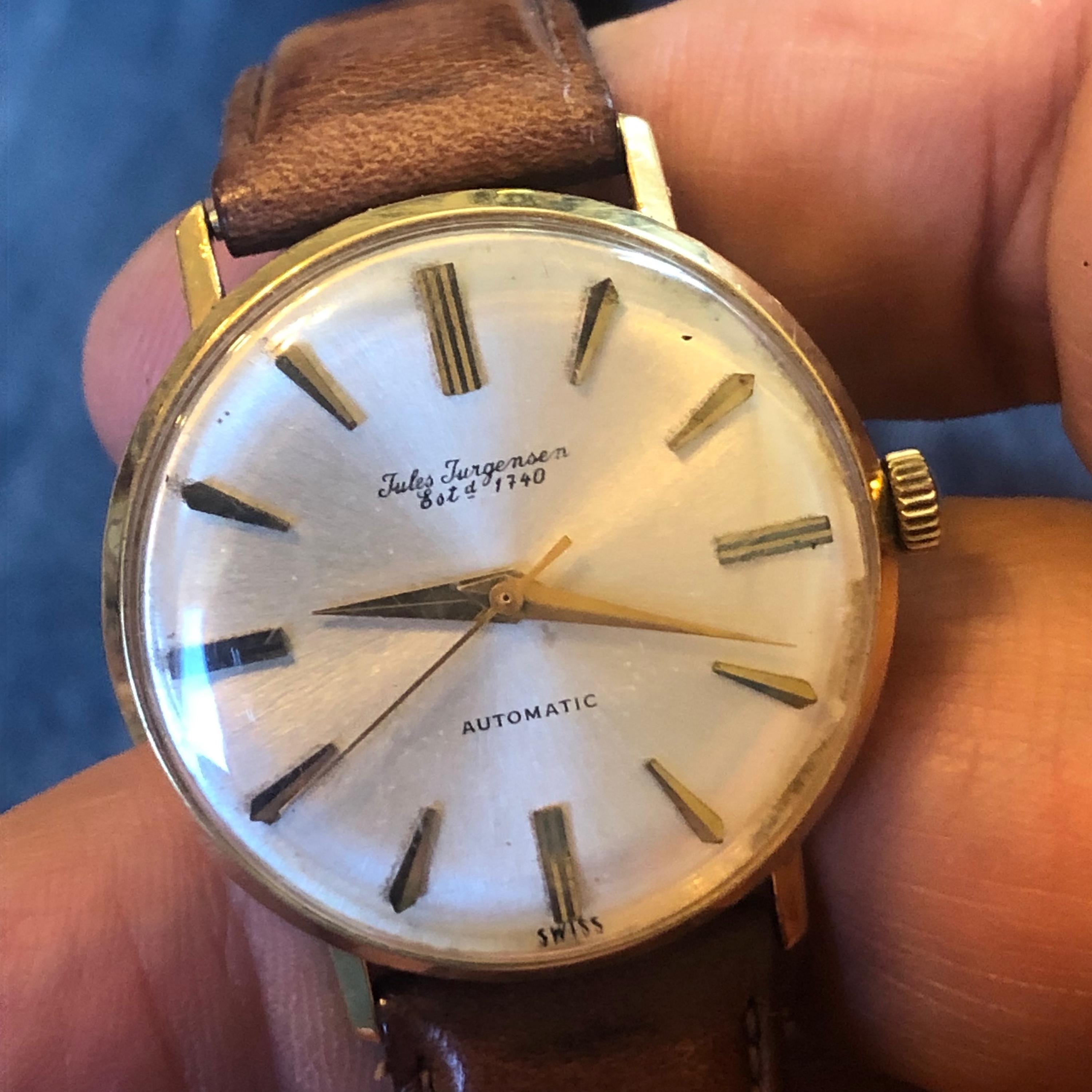 Ladies Jules Jorgensen Moon Phase Watch $120obo - Vintage Jules Jorgensen Watch | Used - like new  main image 2