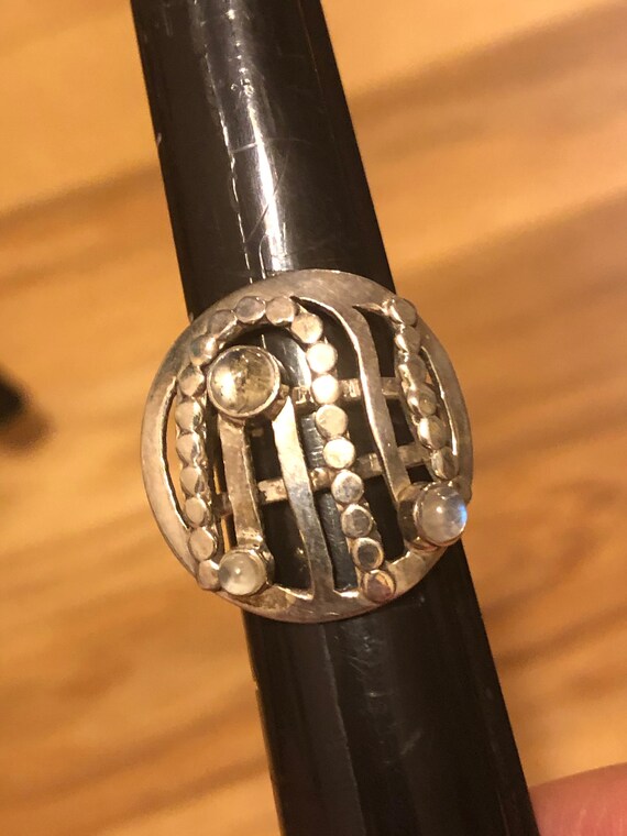 Vintage Ring Silver Sterling ~ Approx. Size 9