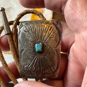Vintage ~ Sterling Bolo Tie