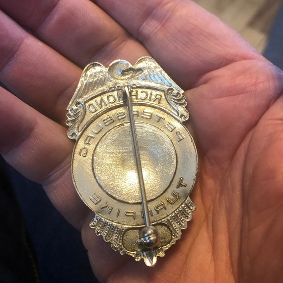 Antique Badge ~ Richmond VA. Turnpike - image 2