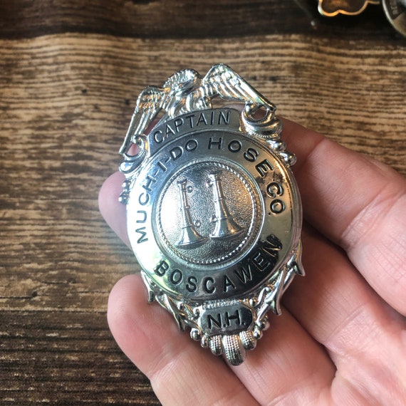Antique Badge ~ Fireman - image 1