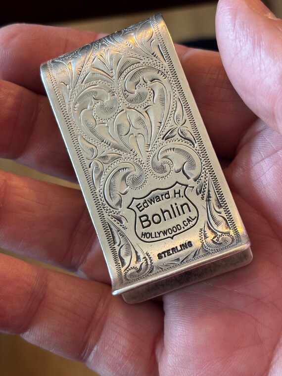 Money Clip ~ Edward Bohlin ~ Rare ~ Near Mint View 6