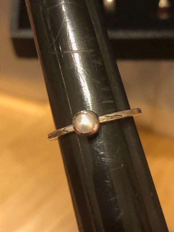 Vintage Ring Silver Sterling ~ Approx. Size 9