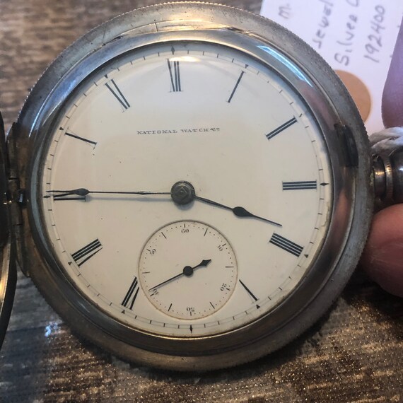 Pocket Watch Runs Elgin Gem