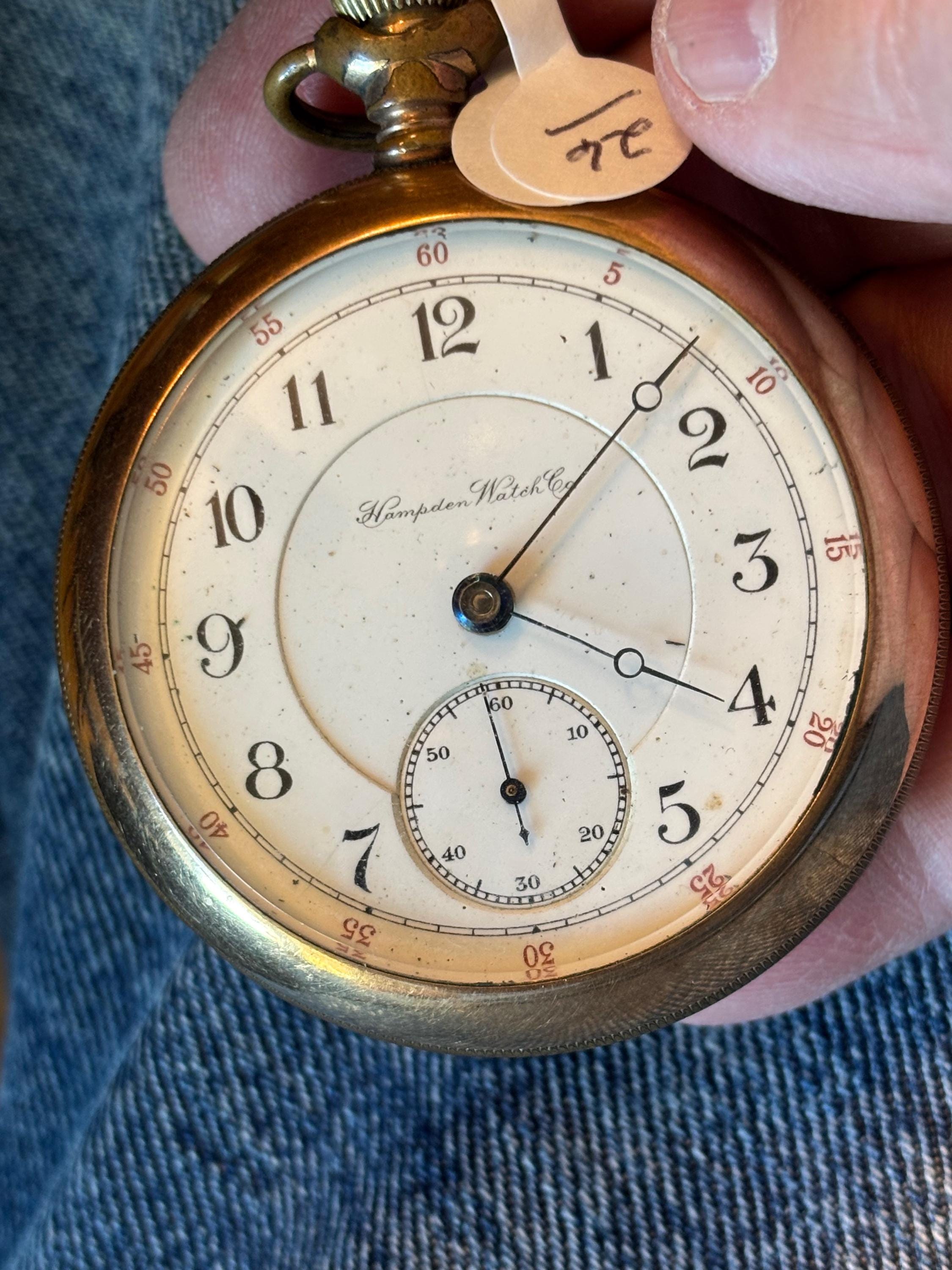 Hampden Pocket Watch - Etsy