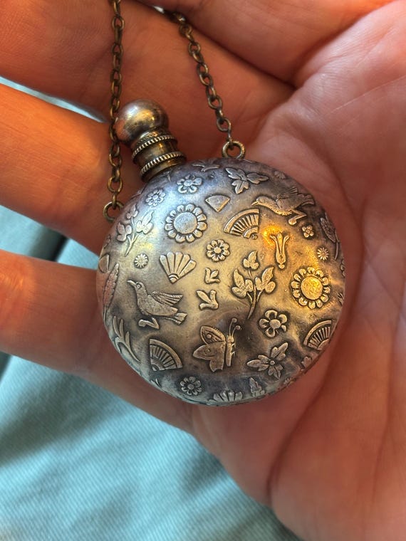 Sterling Silver Perfume Bottle