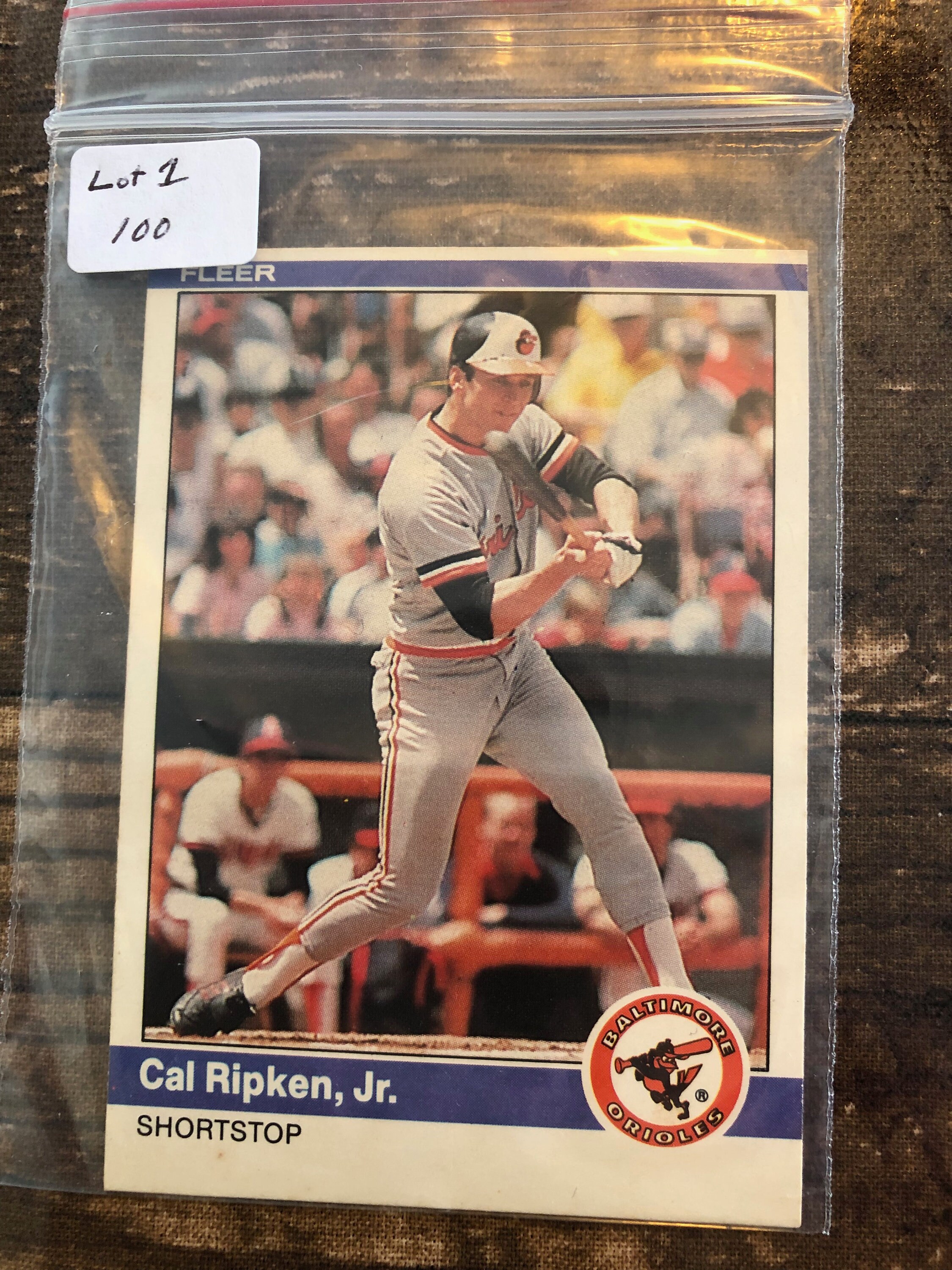 Baseball Card Cal Ripken Jr 17 Vintage Used UNGRADED | Etsy