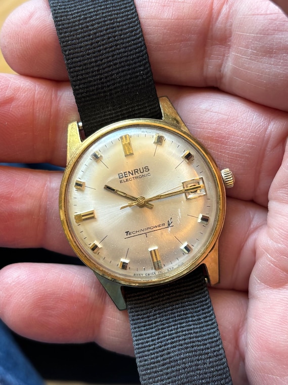 Vintage Benrus Wrist Watch ~ Needs Battery - Etsy