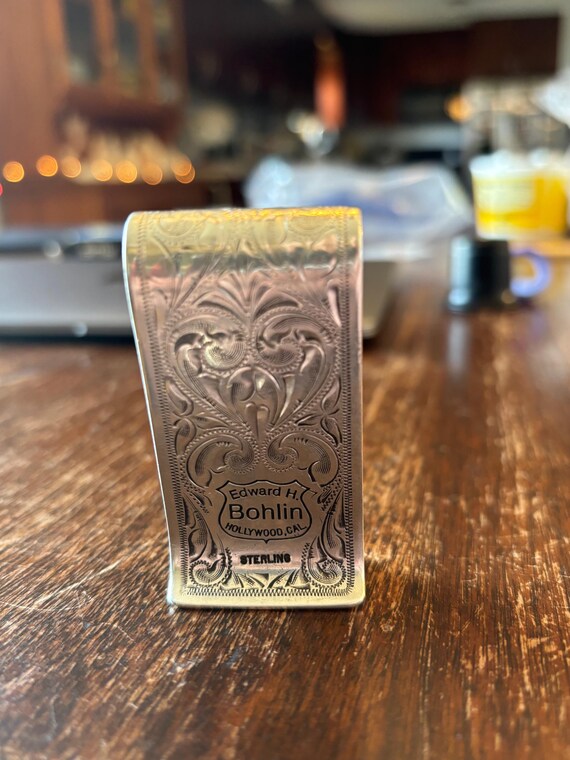 Money Clip ~ Edward Bohlin ~ Rare ~ Near Mint View 4