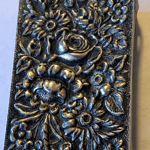 Sterling Antique Match Box Cover ~ Repurpose