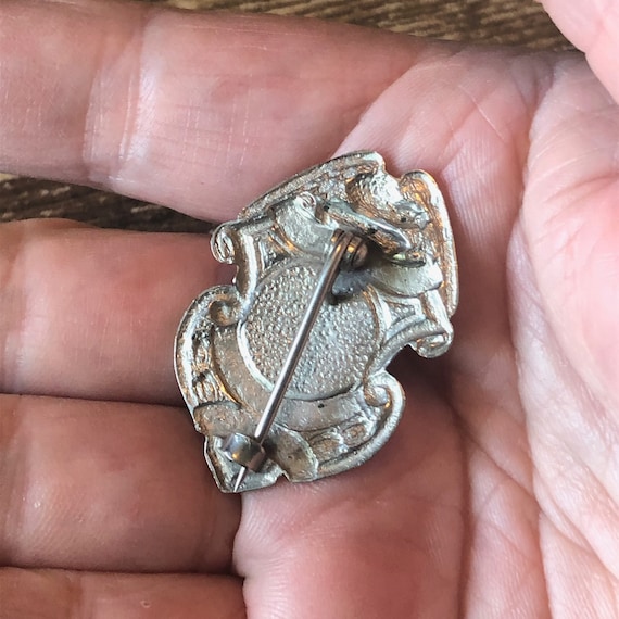 Antique Badge Small ~ Fireman - image 2
