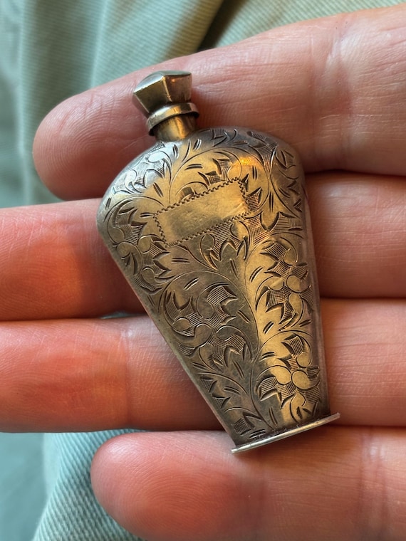 Sterling Silver Perfume Bottle
