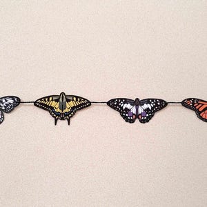 Butterfly String Banner-Paper Garland-Butterfly Decoration image 6