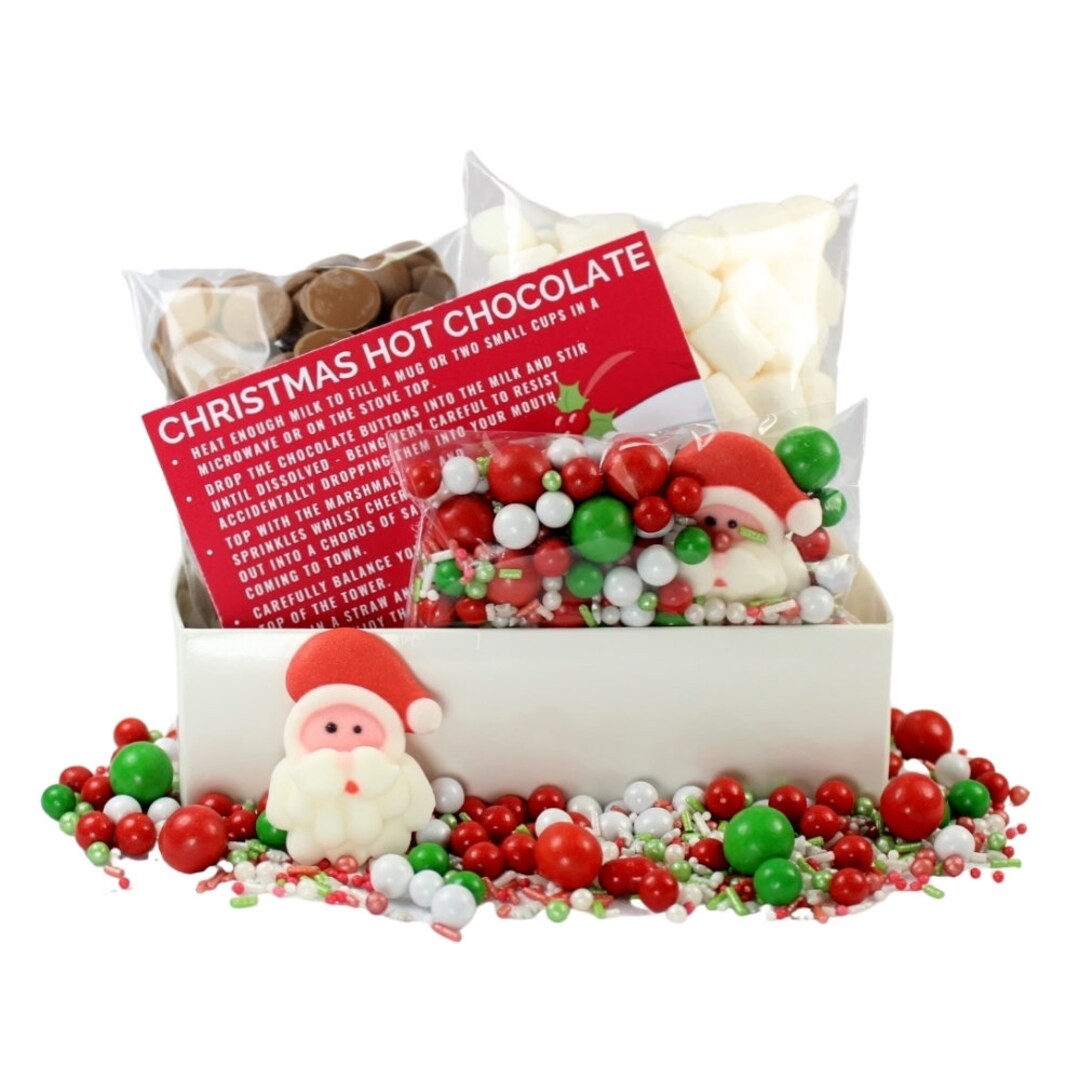 Christmas Hot Chocolate Kit Foodie Gift Hot Chocolate - Etsy UK