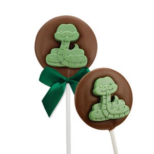 Chocolate Snake Lollipops: Jungle Party Bag Fillers, Event Favours