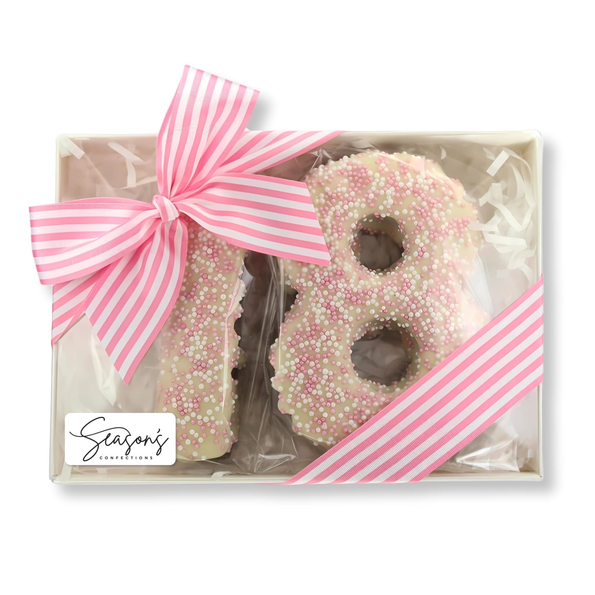 Chocolate Number Gift Box | Personalised Birthday Chocolate | Edible ...