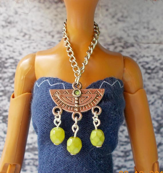 Fashion Necklace and Earring Jewelry Set fits 16/" Tonner doll 185B