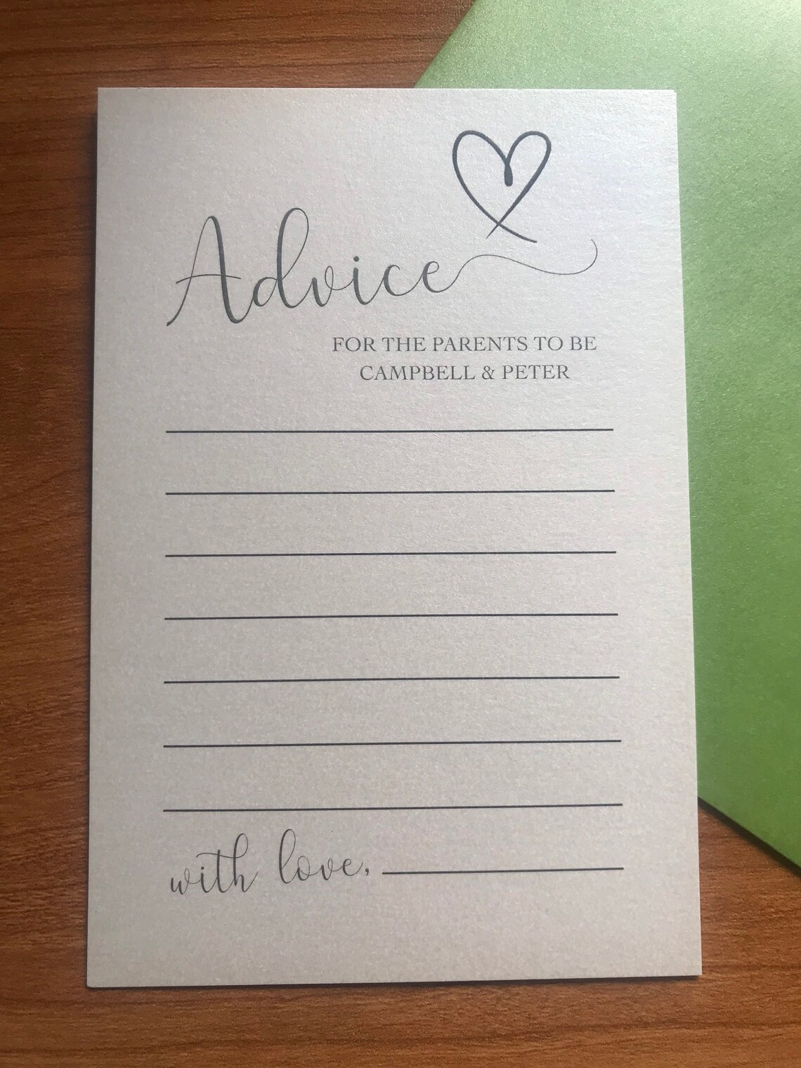 Jungle Animal Baby Shower Mail in Invitation, Safari, Mail in Baby