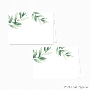 Babyshower voedsel tentetiketten - groen babyshower - afdrukbare voedseletiketten - groen plaatskaarten - voedseletiketten - botanische babyshower