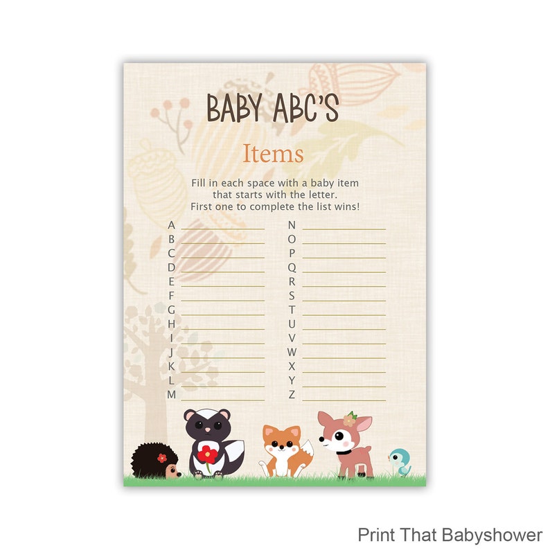 baby items that start with r