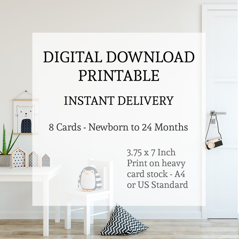 Printable Nursery Closet Dividers Greenery Baby Clothes - Etsy