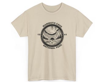 Mammoth Cave National Park Tee | Retro Landscape Tee