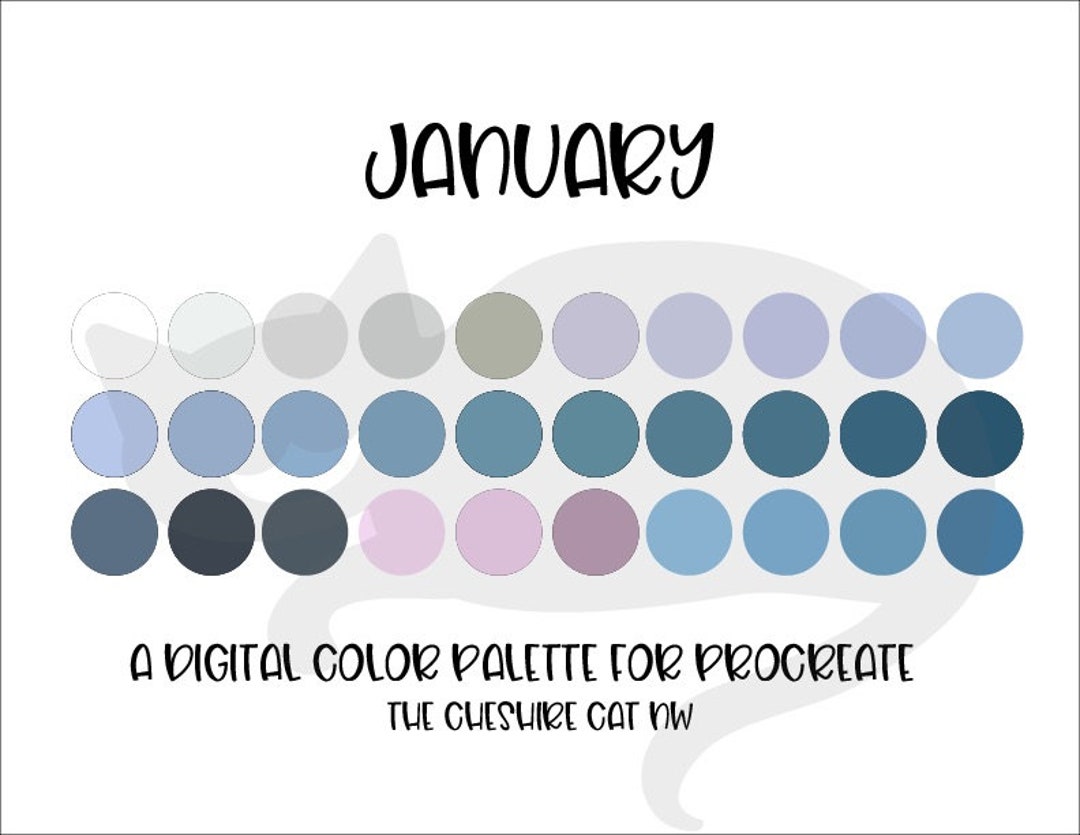 January Nail Color Palette - wide 8