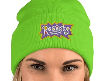 Regrets Pom-Pom Beanie