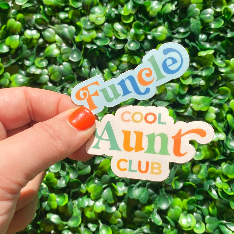 Cool Aunt Club sticker image 4