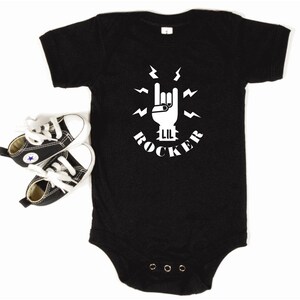 Lil Rocker Onesie®, Rocker Toddler T-Shirt, Rock On Baby Clothes, Cute Grunge T-Shirt