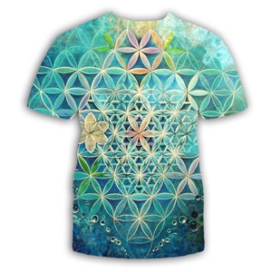 Flower of Life T Shirt for male and female