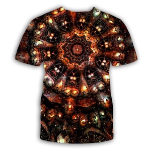 Red Mandala 1,  T Shirt for Male or Female